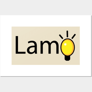 Lamp creative artwork Posters and Art